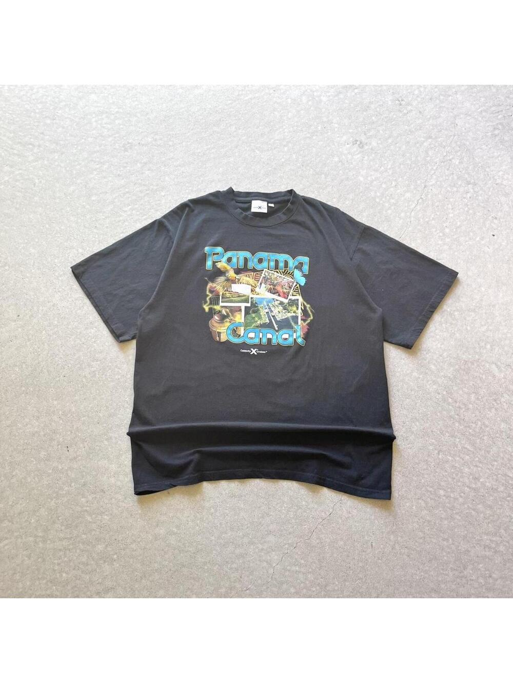 Vintage 90s Celebrity Cruises Panama Canal Graphic T-Shirt